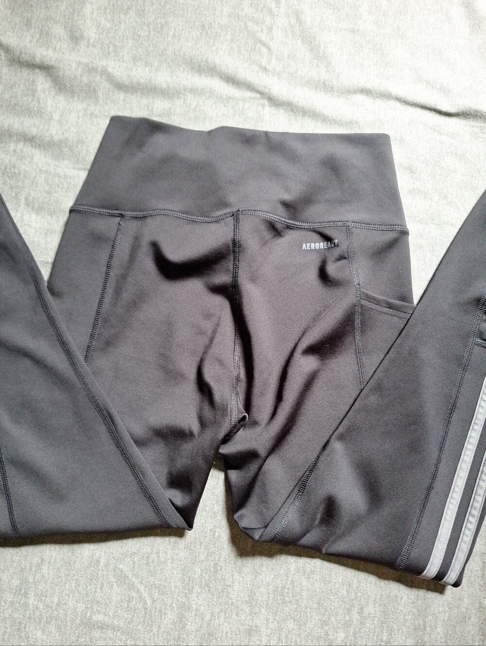 Adidas Leggings with Side Stripes